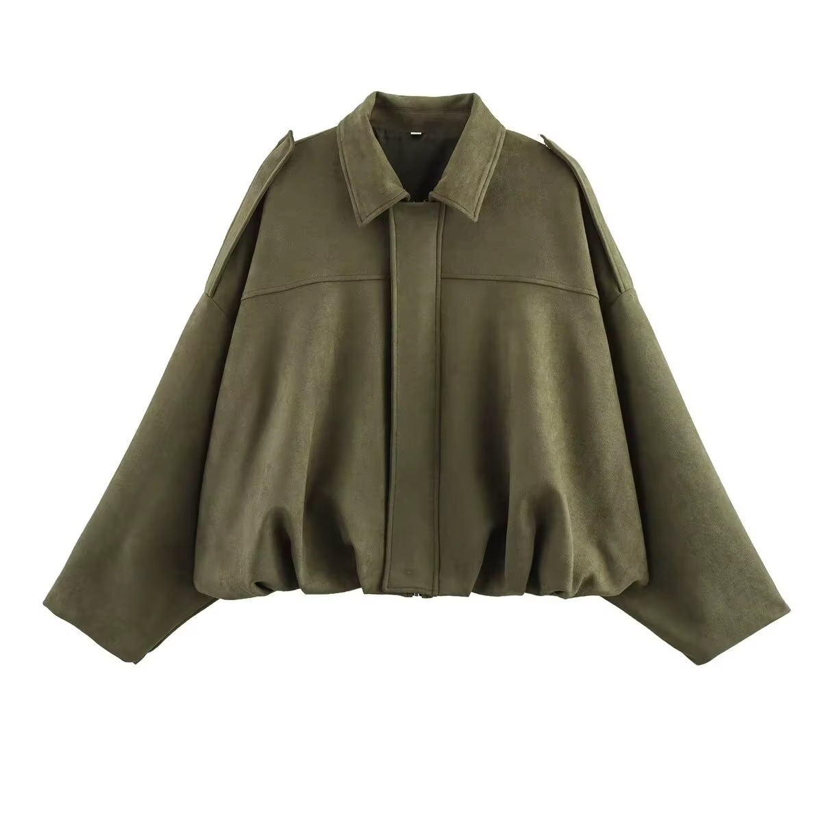 Ariana | Oversized Bomberjack – Cropped Jack