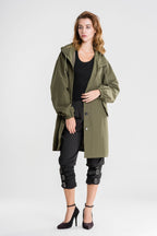 Stormleigh | Waterdicht Jack – Oversized Hoodie met Knopen