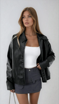 Zeptera | Faux Jack – Cropped Jasje met Rits